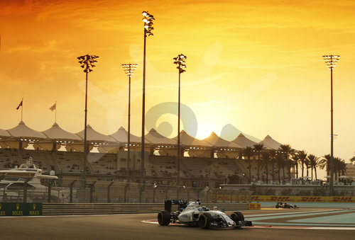 F1 race in Abu Dhabi,
