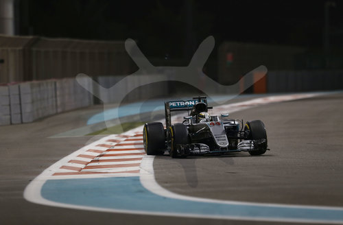 F1 race in Abu Dhabi,