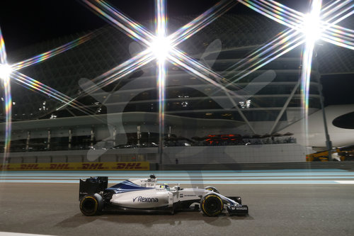 F1 race in Abu Dhabi,