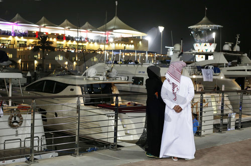 F1 race in Abu Dhabi,