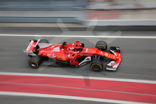 Motorsports: FIA Formula One World Championship 2017, Test in Barcelona