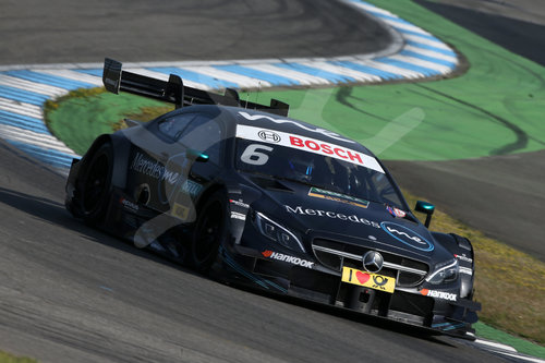 Motorsports: DTM Test Hockenheim