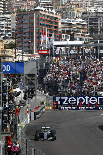 Motorsports: FIA Formula One World Championship 2017, Grand Prix of Monaco