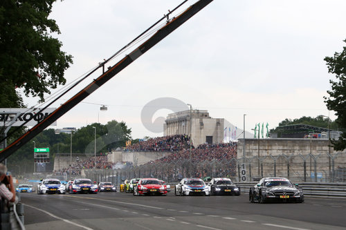 Motorsports: DTM race in Nürnberg