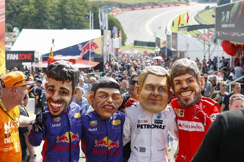 Motorsports: FIA Formula One World Championship 2017, Grand Prix of Belgium