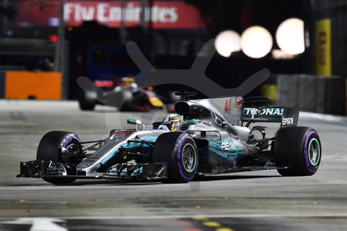 Motorsports: FIA Formula One World Championship 2017, Grand Prix of Singapore