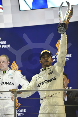 Motorsports: FIA Formula One World Championship 2017, Grand Prix of Singapore