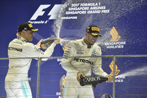 Motorsports: FIA Formula One World Championship 2017, Grand Prix of Singapore