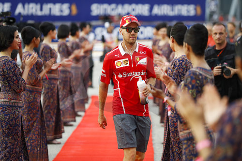 Motorsports: FIA Formula One World Championship 2017, Grand Prix of Singapore