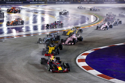 Motorsports: FIA Formula One World Championship 2017, Grand Prix of Singapore