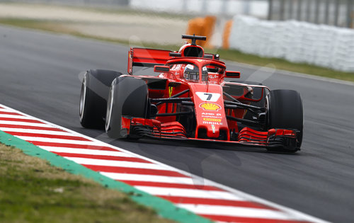 FIA F1 World Championship 2018, Test in Barcelona SpainMotorsports: FIA Formula One World Championship 2018, Test in Barcelona, pre-season F1 testing in Spain 