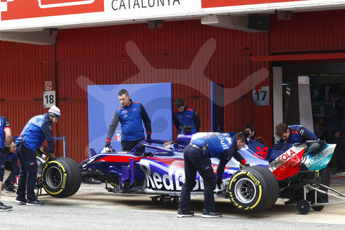 FIA F1 World Championship 2018, Test in Barcelona SpainMotorsports: FIA Formula One World Championship 2018, Test in Barcelona, pre-season F1 testing in Spain 