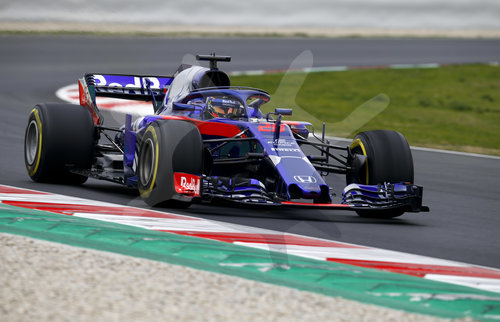 FIA F1 World Championship 2018, Test in Barcelona SpainMotorsports: FIA Formula One World Championship 2018, Test in Barcelona, pre-season F1 testing in Spain 