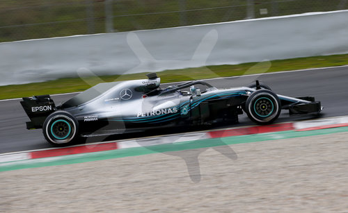 FIA F1 World Championship 2018, Test in Barcelona SpainMotorsports: FIA Formula One World Championship 2018, Test in Barcelona, pre-season F1 testing in Spain 