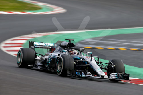 FIA F1 World Championship 2018, Test in Barcelona SpainMotorsports: FIA Formula One World Championship 2018, Test in Barcelona, pre-season F1 testing in Spain 