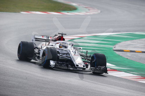 FIA F1 World Championship 2018, Test in Barcelona SpainMotorsports: FIA Formula One World Championship 2018, Test in Barcelona, pre-season F1 testing in Spain 