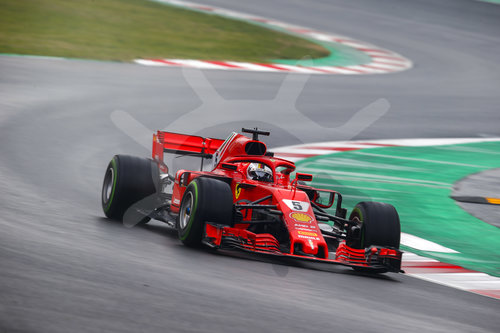 FIA F1 World Championship 2018, Test in Barcelona SpainMotorsports: FIA Formula One World Championship 2018, Test in Barcelona, pre-season F1 testing in Spain 