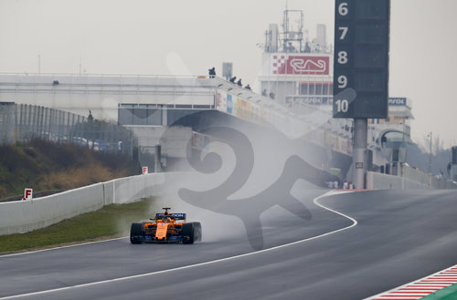 FIA F1 World Championship 2018, Test in Barcelona SpainMotorsports: FIA Formula One World Championship 2018, Test in Barcelona, pre-season F1 testing in Spain 