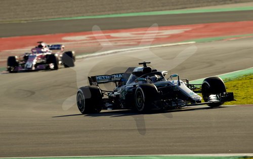 FIA F1 World Championship 2018, Test in Barcelona SpainMotorsports: FIA Formula One World Championship 2018, Test in Barcelona, pre-season F1 testing in Spain 