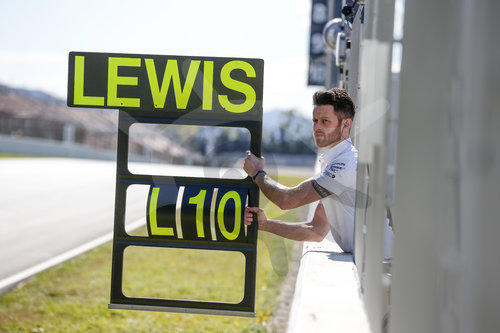 FIA F1 World Championship 2018, Test in Barcelona SpainMotorsports: FIA Formula One World Championship 2018, Test in Barcelona, pre-season F1 testing in Spain 