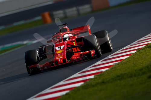 FIA F1 World Championship 2018, Test in Barcelona SpainMotorsports: FIA Formula One World Championship 2018, Test in Barcelona, pre-season F1 testing in Spain 