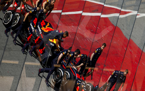 FIA F1 World Championship 2018, Test in Barcelona SpainMotorsports: FIA Formula One World Championship 2018, Test in Barcelona, pre-season F1 testing in Spain 