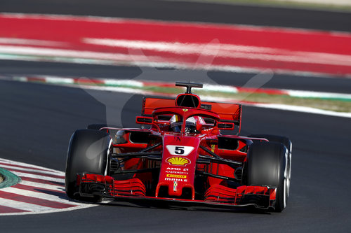 FIA F1 World Championship 2018, Test in Barcelona SpainMotorsports: FIA Formula One World Championship 2018, Test in Barcelona, pre-season F1 testing in Spain 