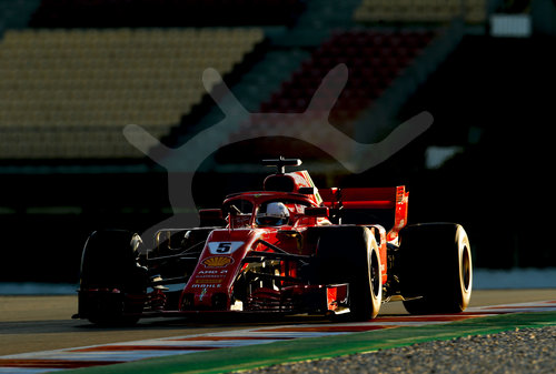 FIA F1 World Championship 2018, Test in Barcelona SpainMotorsports: FIA Formula One World Championship 2018, Test in Barcelona, pre-season F1 testing in Spain 