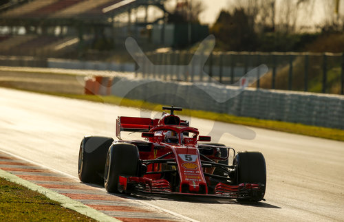 FIA F1 World Championship 2018, Test in Barcelona SpainMotorsports: FIA Formula One World Championship 2018, Test in Barcelona, pre-season F1 testing in Spain 