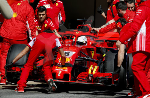 FIA F1 World Championship 2018, Test in Barcelona SpainMotorsports: FIA Formula One World Championship 2018, Test in Barcelona, pre-season F1 testing in Spain 