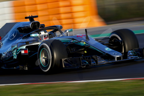 FIA F1 World Championship 2018, Test in Barcelona SpainMotorsports: FIA Formula One World Championship 2018, Test in Barcelona, pre-season F1 testing in Spain 