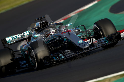 FIA F1 World Championship 2018, Test in Barcelona SpainMotorsports: FIA Formula One World Championship 2018, Test in Barcelona, pre-season F1 testing in Spain 