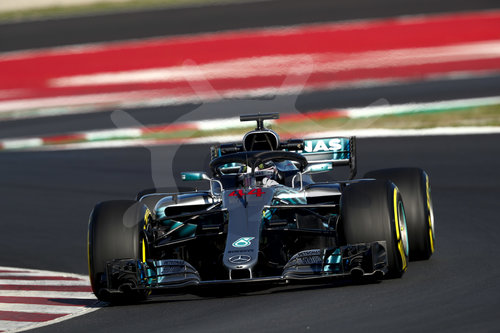 FIA F1 World Championship 2018, Test in Barcelona SpainMotorsports: FIA Formula One World Championship 2018, Test in Barcelona, pre-season F1 testing in Spain 