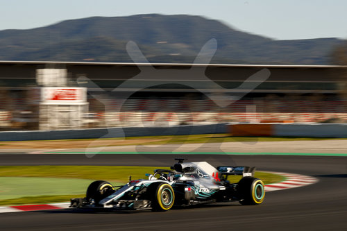 FIA F1 World Championship 2018, Test in Barcelona SpainMotorsports: FIA Formula One World Championship 2018, Test in Barcelona, pre-season F1 testing in Spain 