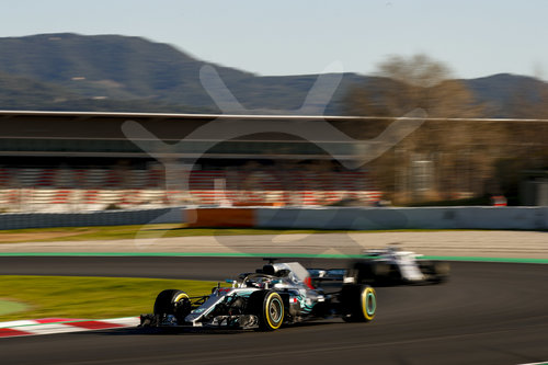 FIA F1 World Championship 2018, Test in Barcelona SpainMotorsports: FIA Formula One World Championship 2018, Test in Barcelona, pre-season F1 testing in Spain 