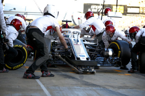 FIA F1 World Championship 2018, Test in Barcelona SpainMotorsports: FIA Formula One World Championship 2018, Test in Barcelona, pre-season F1 testing in Spain 