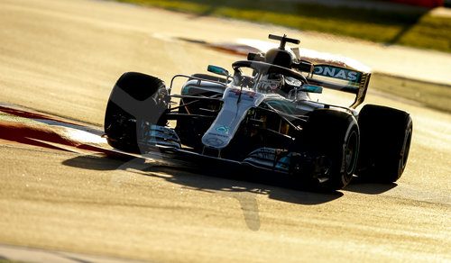 FIA F1 World Championship 2018, Test in Barcelona SpainMotorsports: FIA Formula One World Championship 2018, Test in Barcelona, pre-season F1 testing in Spain 