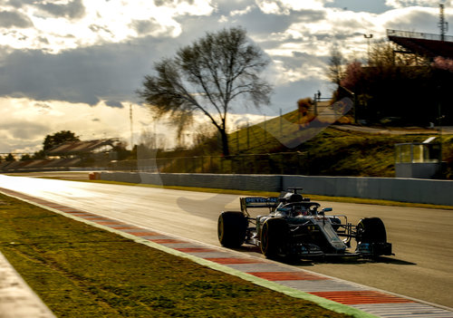 FIA F1 World Championship 2018, Test in Barcelona SpainMotorsports: FIA Formula One World Championship 2018, Test in Barcelona, pre-season F1 testing in Spain 
