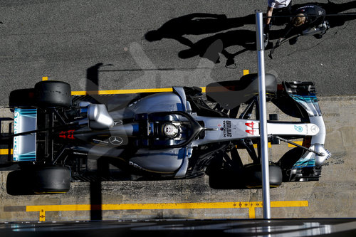 FIA F1 World Championship 2018, Test in Barcelona SpainMotorsports: FIA Formula One World Championship 2018, Test in Barcelona, pre-season F1 testing in Spain 