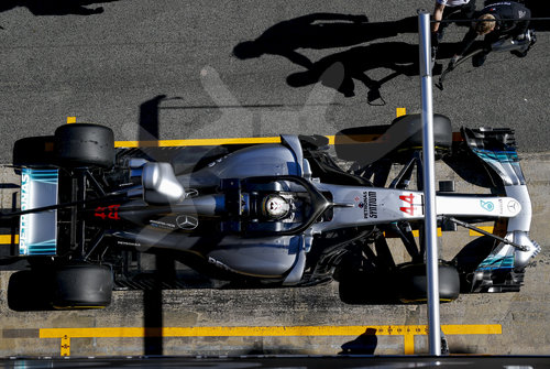 FIA F1 World Championship 2018, Test in Barcelona SpainMotorsports: FIA Formula One World Championship 2018, Test in Barcelona, pre-season F1 testing in Spain 