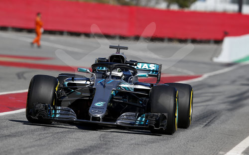 FIA F1 World Championship 2018, Test in Barcelona SpainMotorsports: FIA Formula One World Championship 2018, Test in Barcelona, pre-season F1 testing in Spain 