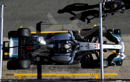 FIA F1 World Championship 2018, Test in Barcelona SpainMotorsports: FIA Formula One World Championship 2018, Test in Barcelona, pre-season F1 testing in Spain 