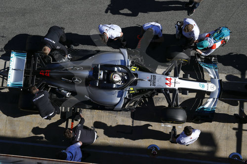 FIA F1 World Championship 2018, Test in Barcelona SpainMotorsports: FIA Formula One World Championship 2018, Test in Barcelona, pre-season F1 testing in Spain 