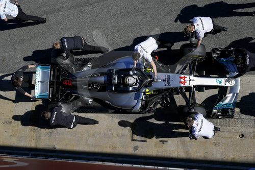 FIA F1 World Championship 2018, Test in Barcelona SpainMotorsports: FIA Formula One World Championship 2018, Test in Barcelona, pre-season F1 testing in Spain 