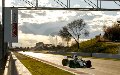 FIA F1 World Championship 2018, Test in Barcelona SpainMotorsports: FIA Formula One World Championship 2018, Test in Barcelona, pre-season F1 testing in Spain 
