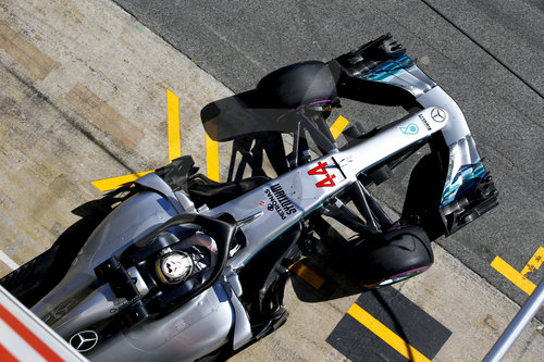 FIA F1 World Championship 2018, Test in Barcelona SpainMotorsports: FIA Formula One World Championship 2018, Test in Barcelona, pre-season F1 testing in Spain 
