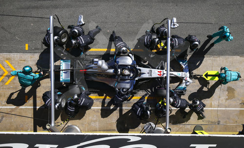 FIA F1 World Championship 2018, Test in Barcelona SpainMotorsports: FIA Formula One World Championship 2018, Test in Barcelona, pre-season F1 testing in Spain 