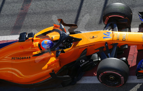 FIA F1 World Championship 2018, Test in Barcelona SpainMotorsports: FIA Formula One World Championship 2018, Test in Barcelona, pre-season F1 testing in Spain 