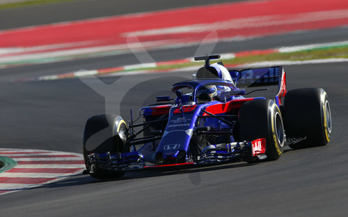 FIA F1 World Championship 2018, Test in Barcelona SpainMotorsports: FIA Formula One World Championship 2018, Test in Barcelona, pre-season F1 testing in Spain 