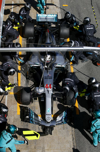 FIA F1 World Championship 2018, Test in Barcelona SpainMotorsports: FIA Formula One World Championship 2018, Test in Barcelona, pre-season F1 testing in Spain 